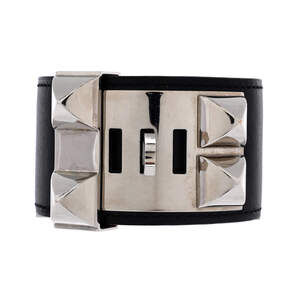 Hermes Collier de Chien Bracelet Leather